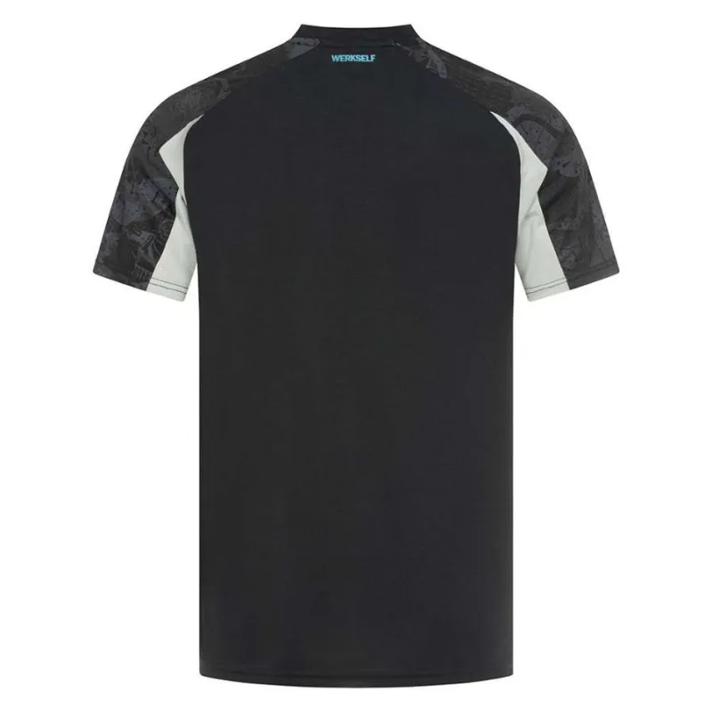 Tercer kit de visita del Bayer Leverkusen, negro, 2024/25