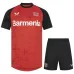 Bayer Leverkusen 2024/25 Kids' Home Jersey - Red
