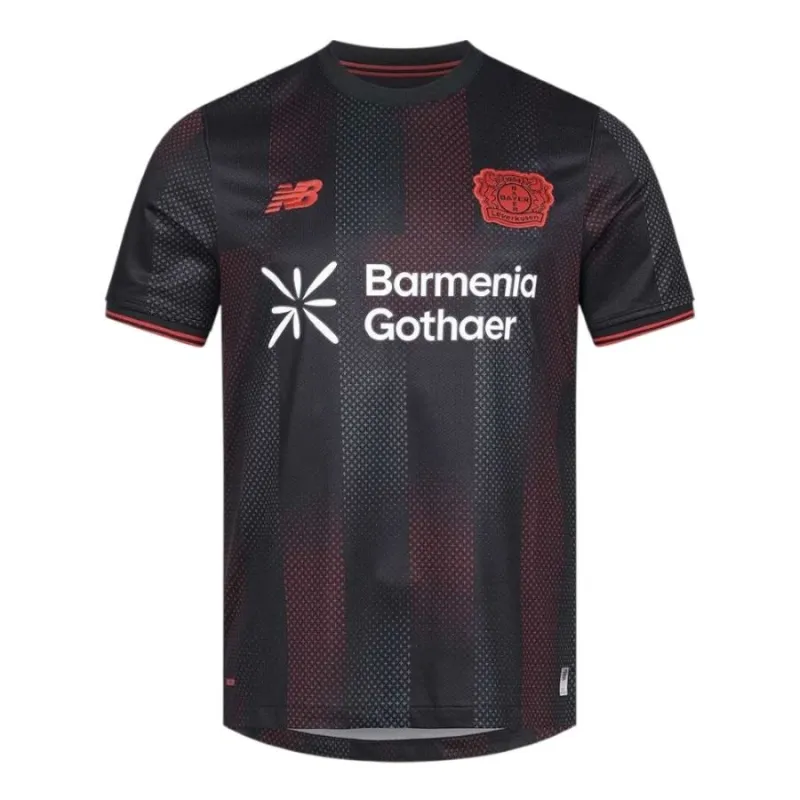 Maglia in casa bambini del Bayer Leverkusen 2025/26 - Nero