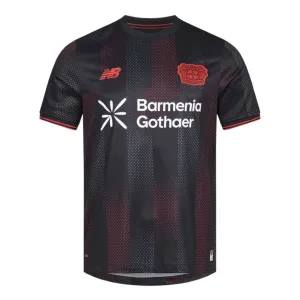 Bayer Leverkusen 2025/26 Home Kids' Jersey + Shorts - Black