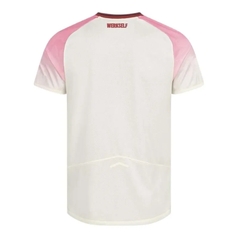 Maillot à l'extérieur enfant du Bayer Leverkusen 2025/26 - Rose/Blanc