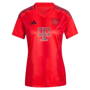 Abbigliamento di casa delle giocatrici della Bayern Munich 2024/25 - Rosso