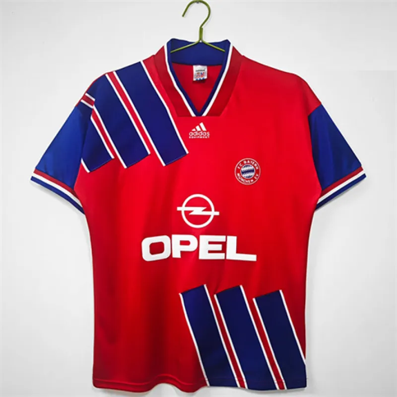 Bayern Munich 1993-95 Home Retro Kit - Red