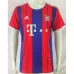 Bayern München 2014 - 2015 Heim-Retro-Trikot - Blau und Rot