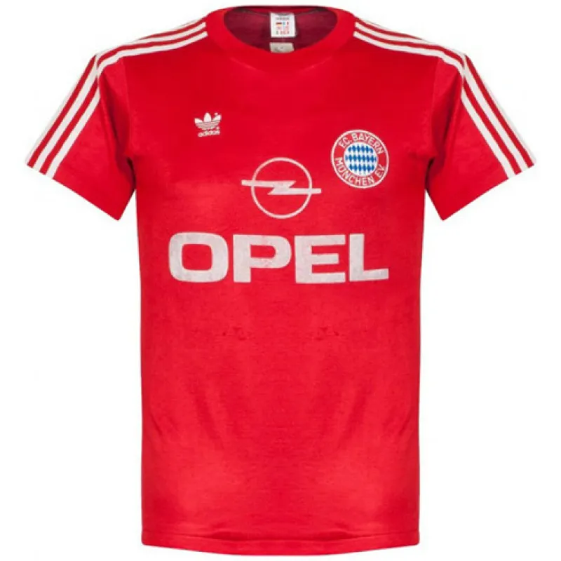 Bayern Munich 1989 - 1991 Home Retro Kit - Red