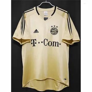 Bayern München 2004 - 2005 Auswärts-Retro-Trikot - Gelb