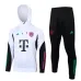 Abbigliamento sportivo con cappuccio per bambini della Bayern Munich 2024/2025 - Bianco