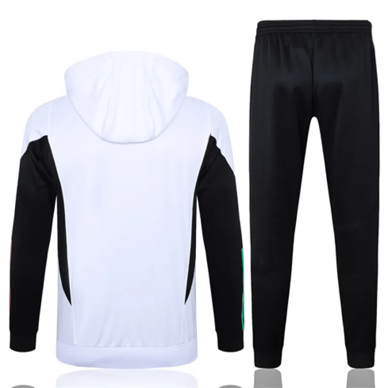 Abbigliamento sportivo con cappuccio per bambini della Bayern Munich 2024/2025 - Bianco