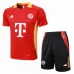 Jersey et shorts de training rouge du Bayern Munich 2024/25