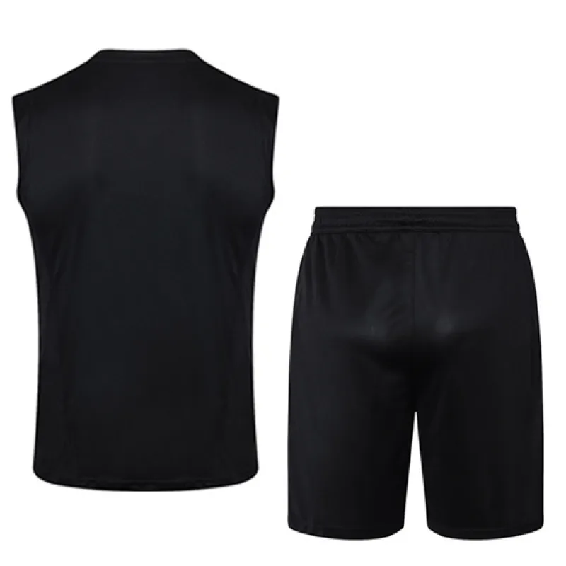 Gilet e shorts da allenamento neri della Bayern Munich 2024/25