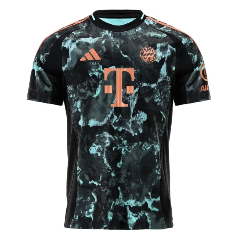 Camiseta de visita infantil del FC Bayern Munich 2024/25 - Versión jugador, Negra