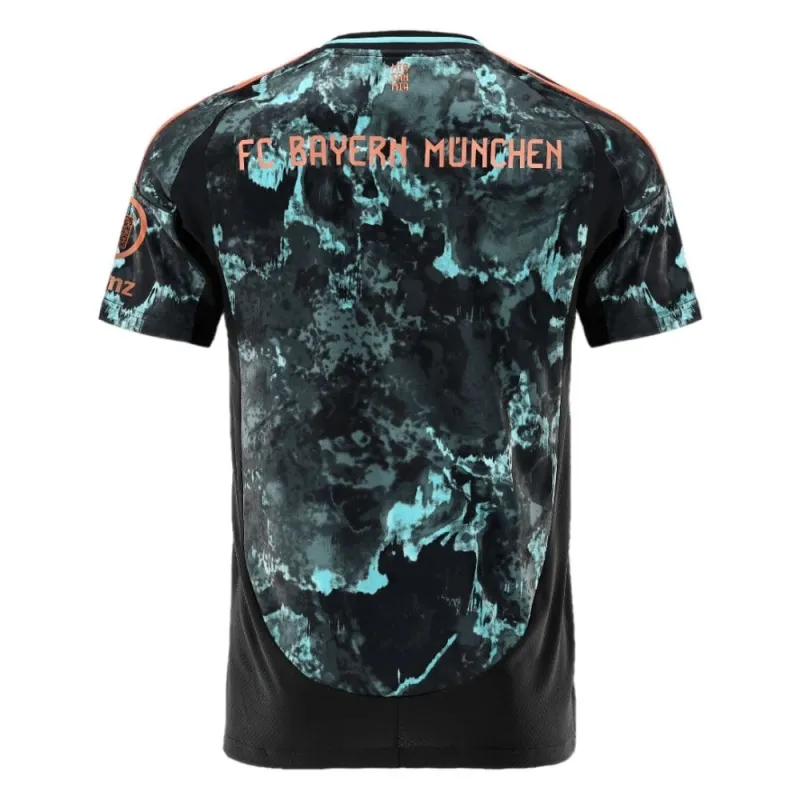 Camiseta de visita infantil del FC Bayern Munich 2024/25 - Versión jugador, Negra