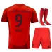 Kids' 2024/25 Bayern Munich Home Star Player Kit - Fan Version (Red, Kane)