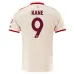 Kit Terza Junior Bayern Munich 2024/25 con Kane - Versione Tifoso (Cremisi)