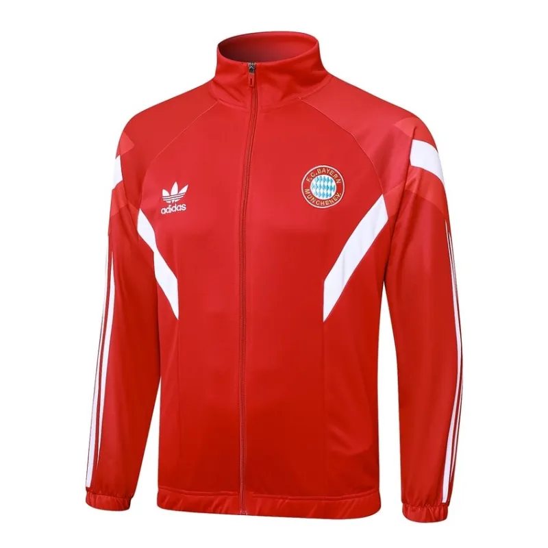 Tuta d'allenamento VESTE del FC Bayern Munich 2024/25 - Rosso scuro