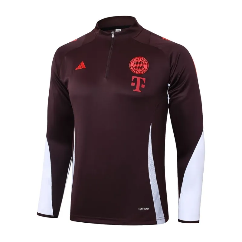 FC Bayern Munich 2024/25 Training Suit - Burgundy