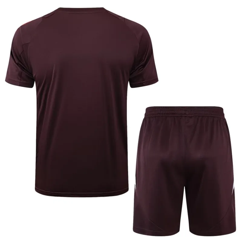 Set di SHORT del FC Bayern Munich 2024/25 - Rosso scuro