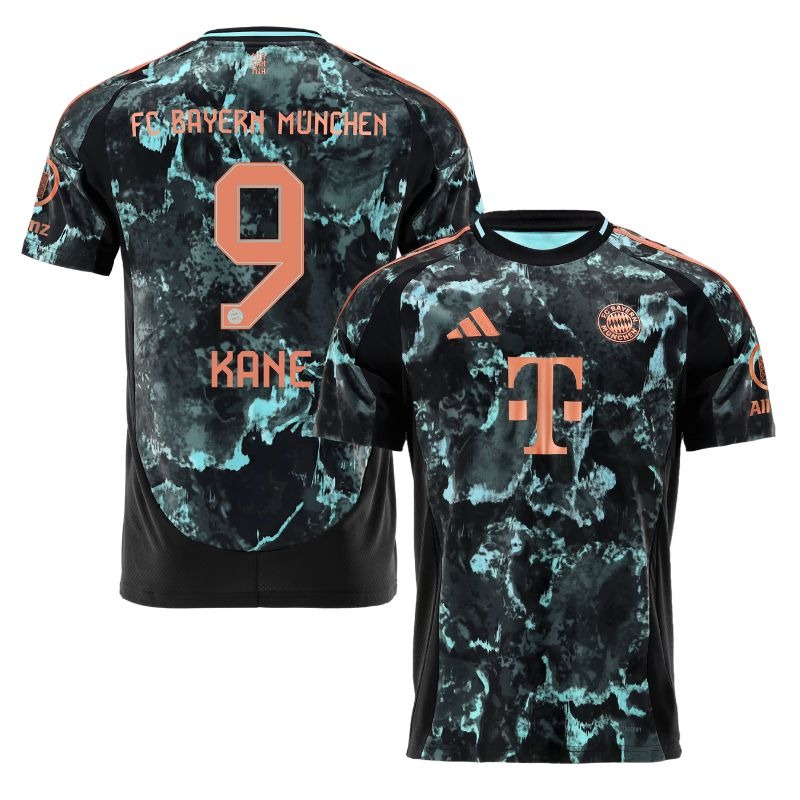 KANE Bayern Munich 2024/25 Away Jersey - Black