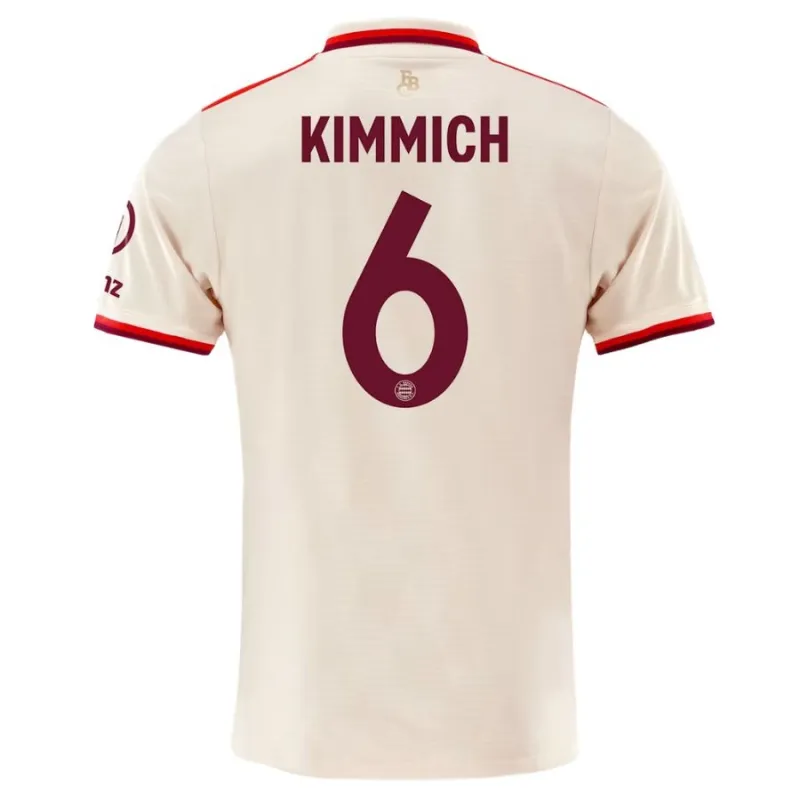 KIMMICH Bayern Munich 2024/25 Maglia Terza - Crema