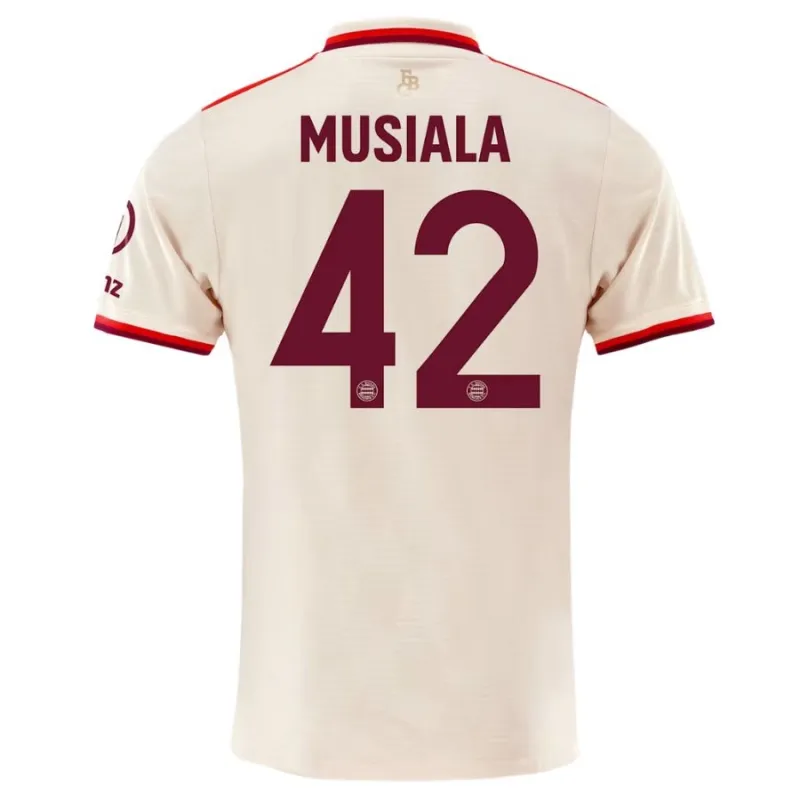 MUSIALA Bayern Munich 2024/25 Third Jersey - Cream