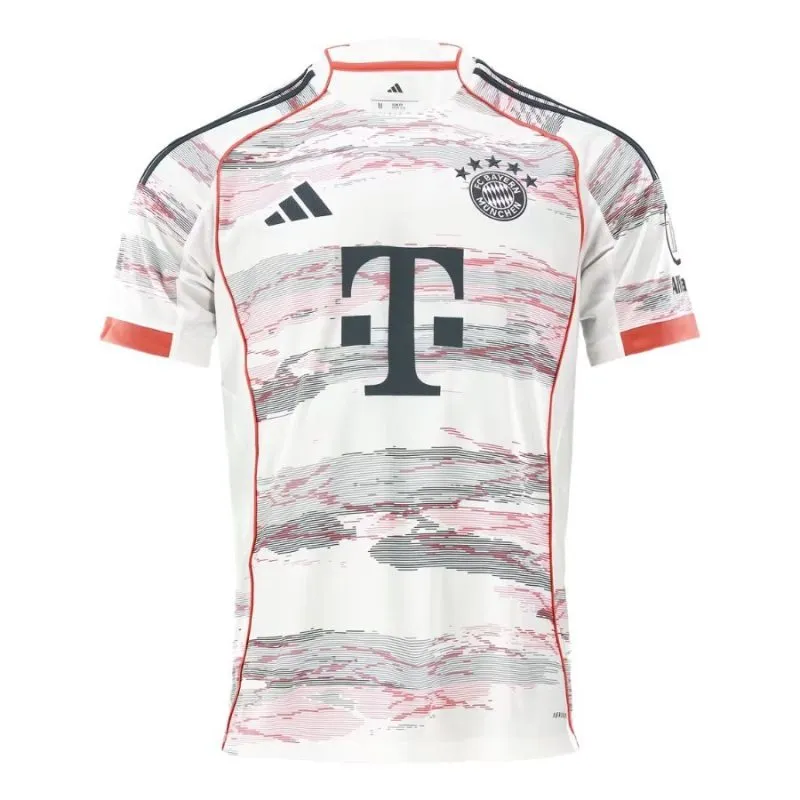 Bayern Munich MUSIALA 2025/26 Away Jersey - White