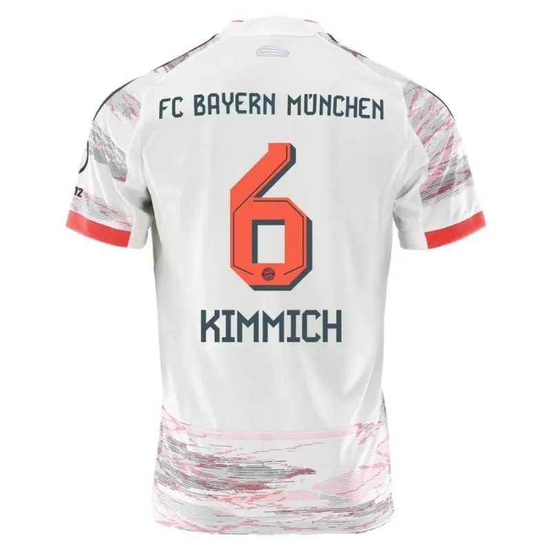 Bayern München KIMMICH Kinder-Kit 2025/26 Auswärts - Weiß