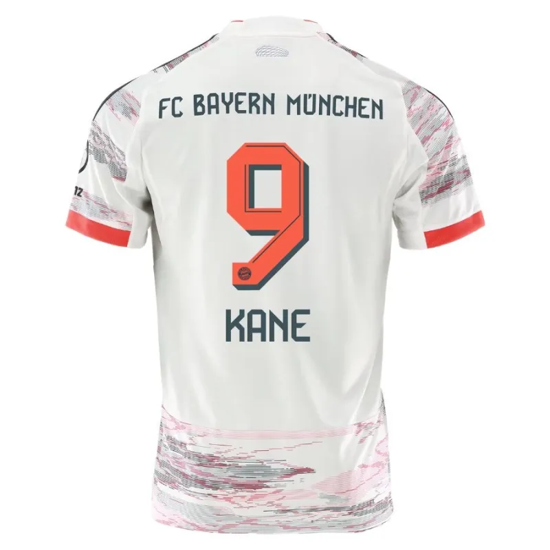 Kit per bambini KANE Bayern Munich 2025/26 trasferta - Bianca