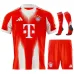Bayern Munich Kids' 2025/26 Home Kit - Red