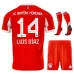 Bayern Munich LUIS DIAZ Kids Home Kit 2025/26 - Red