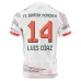 Bayern Monaco LUIS DIAZ Completo Bambino Maglia Away 2025/26 - Bianco