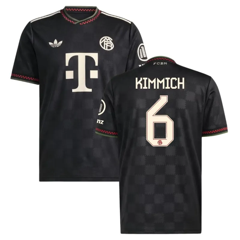 Bayern Munich KIMMICH 2025/26 Third Jersey - Black