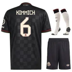 Bayern Monaco KIMMICH 2025/26 Terza Maglia Bambino - Nero