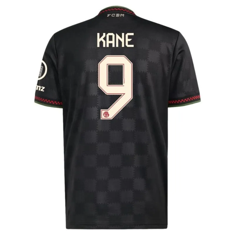 Bayern München KANE 2025/26 Drittes Kindertrikot-Set - Schwarz