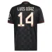 Bayern Monaco LUIS DIAZ 2025/26 Terza Maglia Bambino - Nero