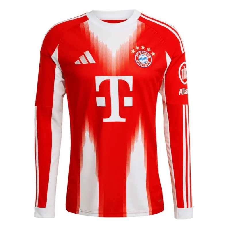 Bayern Múnich Manga Larga Local 2025/26 - Rojo