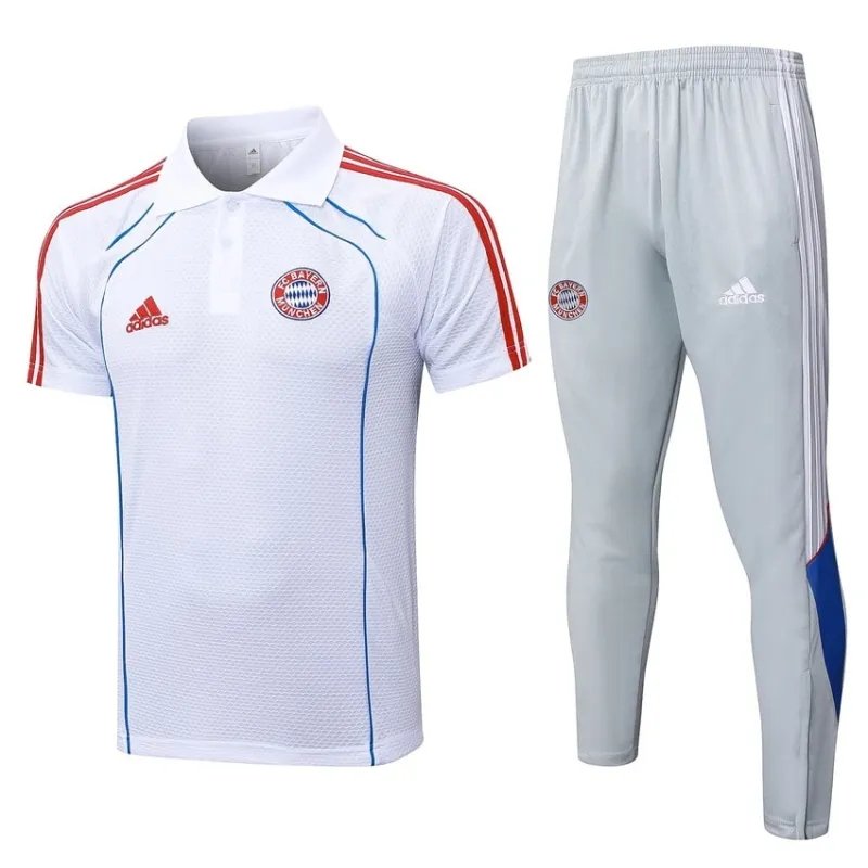 Bayern Múnich 2025/26 Polo deportivo - Blanco