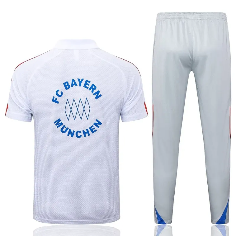 Bayern Múnich 2025/26 Polo deportivo - Blanco