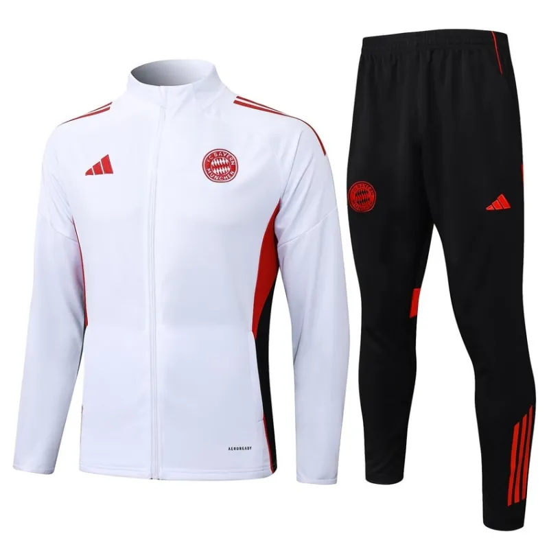 Bayern Múnich 2025/26 Chaqueta deportiva - Blanco