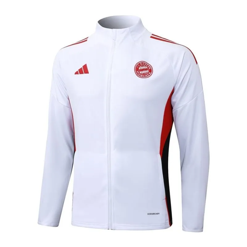 Bayern Múnich 2025/26 Chaqueta deportiva - Blanco