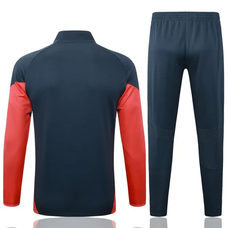Bayern Munich 2025/26 Sports Jacket - Black/Red