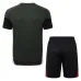 Bayern München 2025/26 Trainingsshirt + Shorts - Schwarz