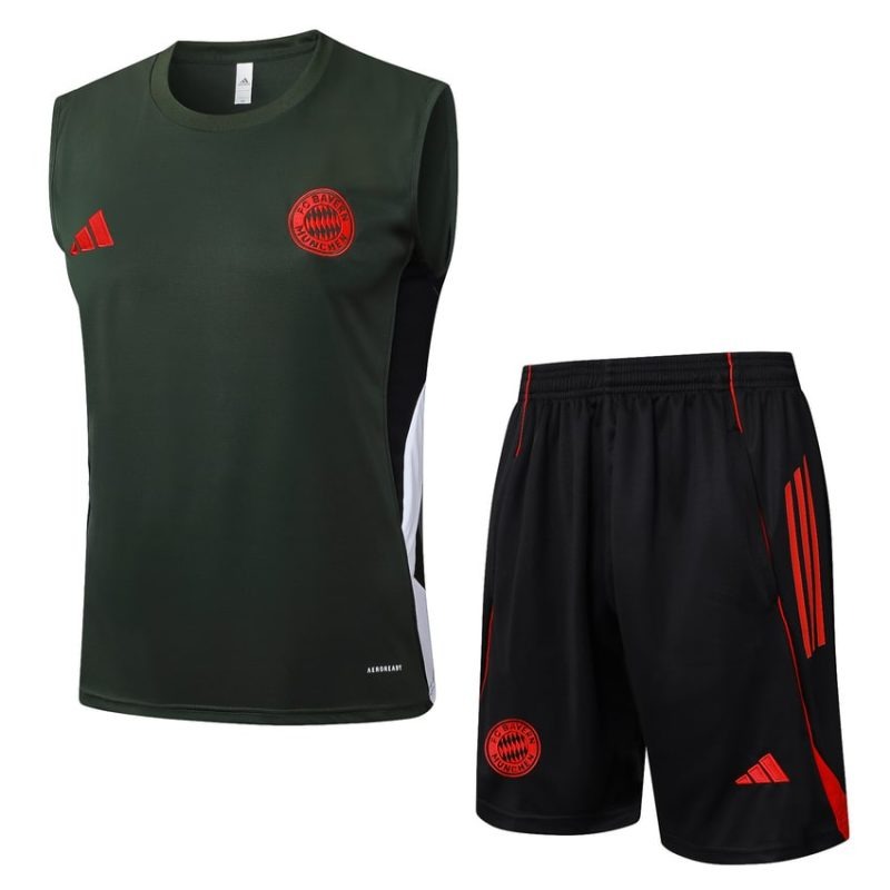 Bayern München 2025/26 Shorts- und Weste-Set - Schwarz