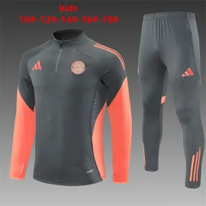 Bayern Munich 2025/26 Kids Sports Set grey