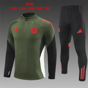 Bayern Munich 2025/26 Kids Sports Set green
