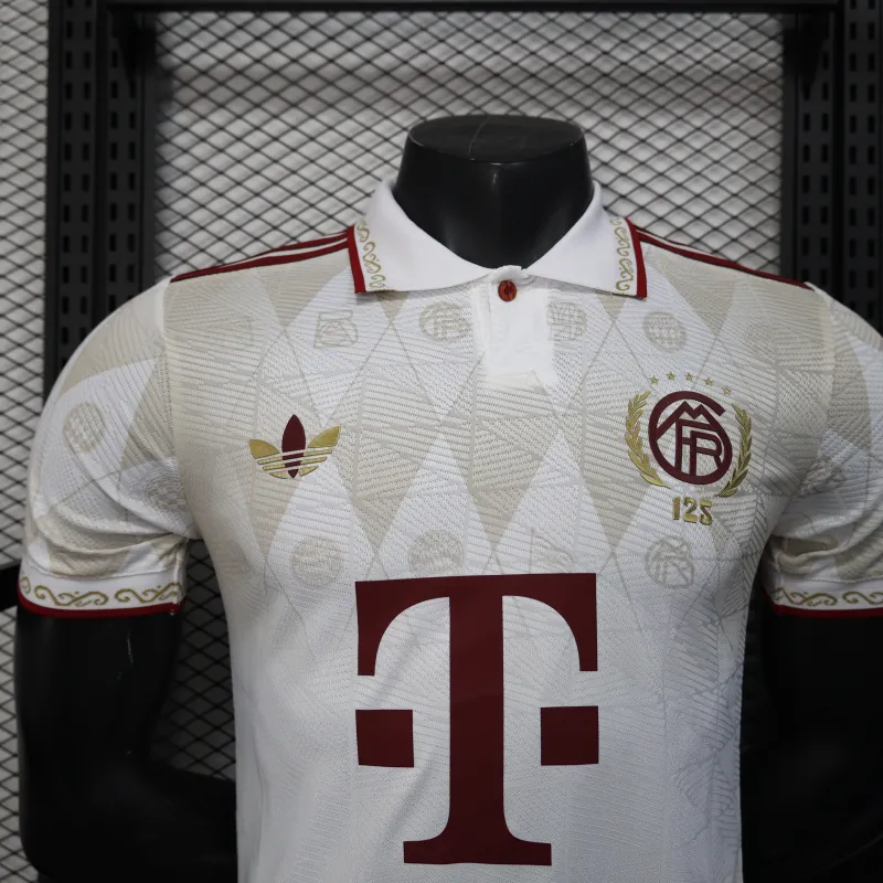 Bayern de Múnich Camiseta de Jugador Edición de Aniversario 2025/26 - Blanco