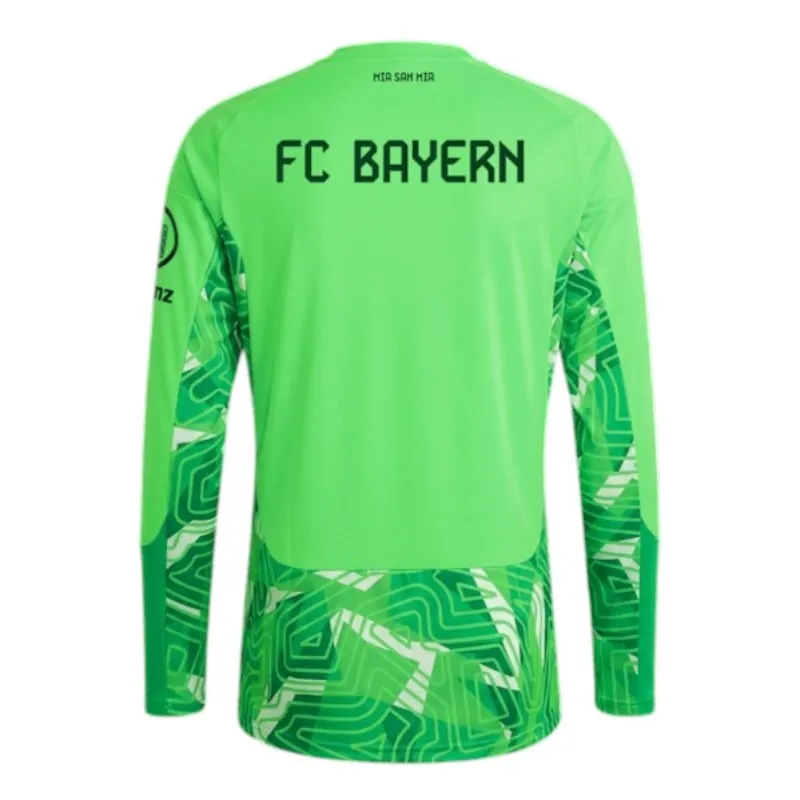 Bayern Munich 2026/27 Goalkeeper Long Sleeve Jersey Green