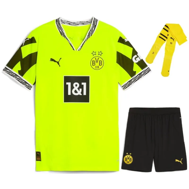 BVB Borussia Dortmund 2024/25 Camiseta Niño Réplica - Neon