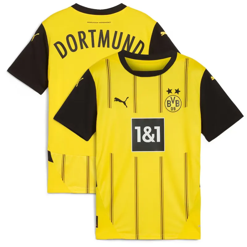 Borussia Dortmund 2024/25 Children's Home Replica Jersey - Yellow