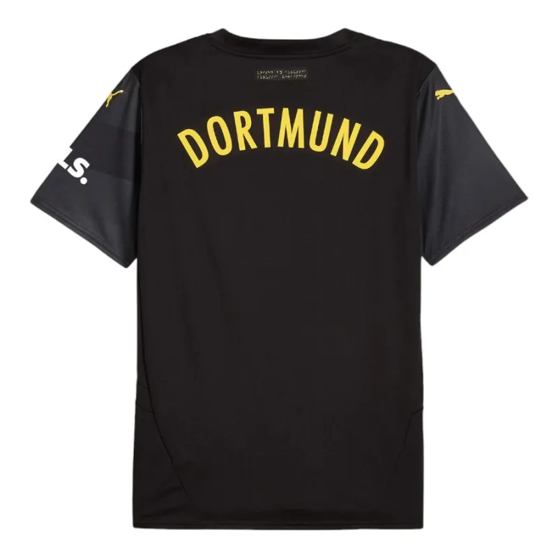 Borussia Dortmund 2024/25 Camiseta Visitante Niño Réplica - Negro