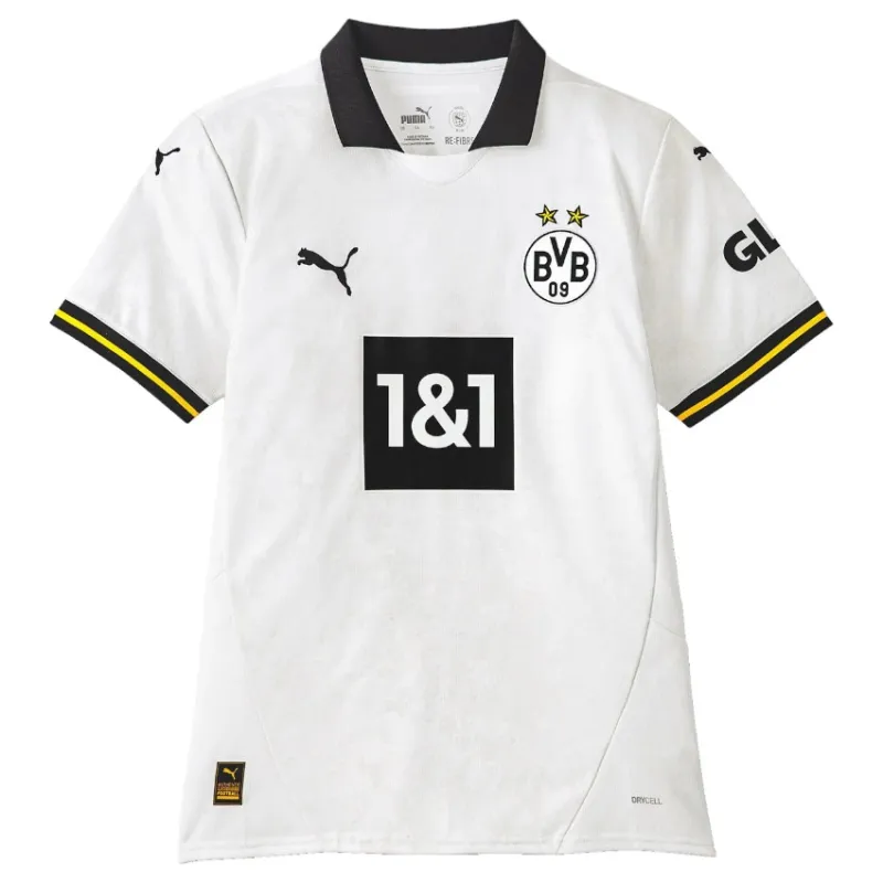 Borussia Dortmund 2024/25 Kids Third Replica Jersey - White